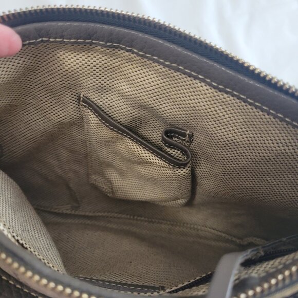 Vintage Dooney & Bourke Slim Zip Top HO23 - Picture 8 of 16